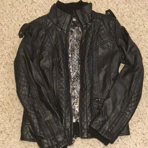 Guess faux leather jacket
